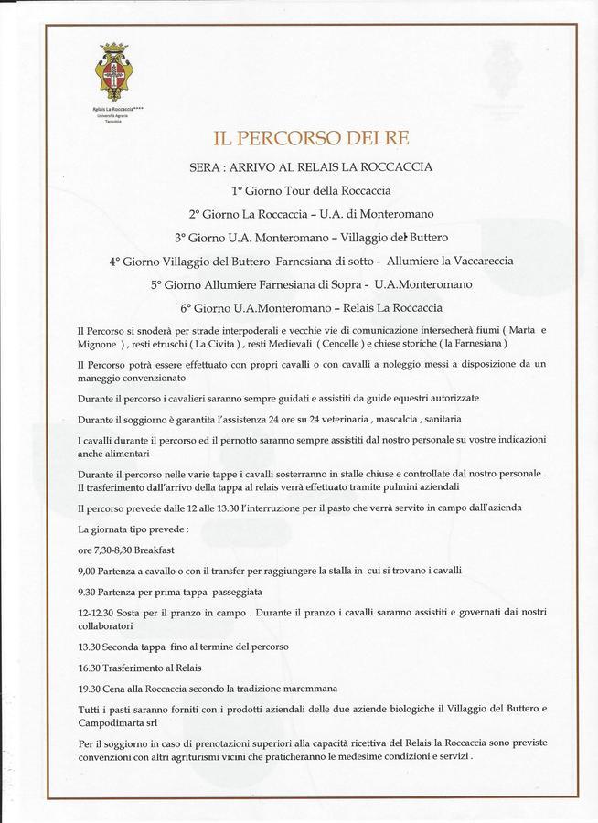 Biocampus La Roccaccia - Universita' Agraria Di Tarquinia Exteriör bild